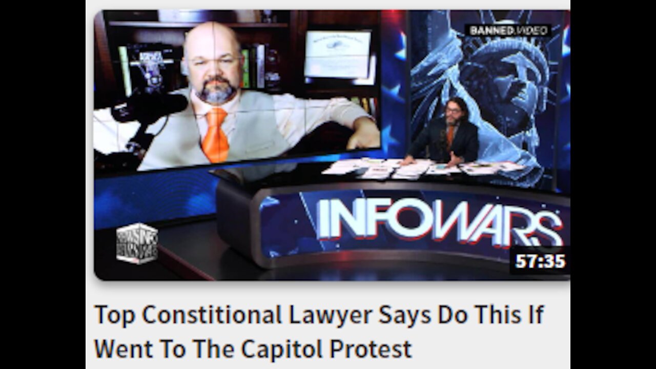 Top Constitutional Lawyer Says Do This If Went To The Capitol Protest