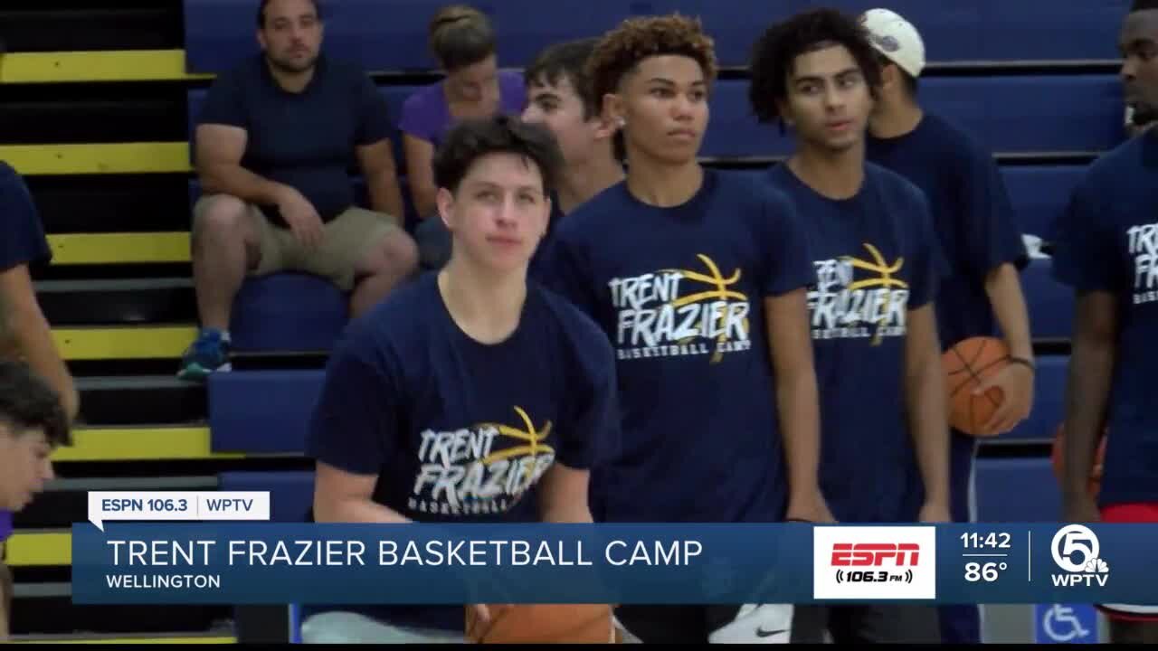 Trent Frazier hosts first basketball camp