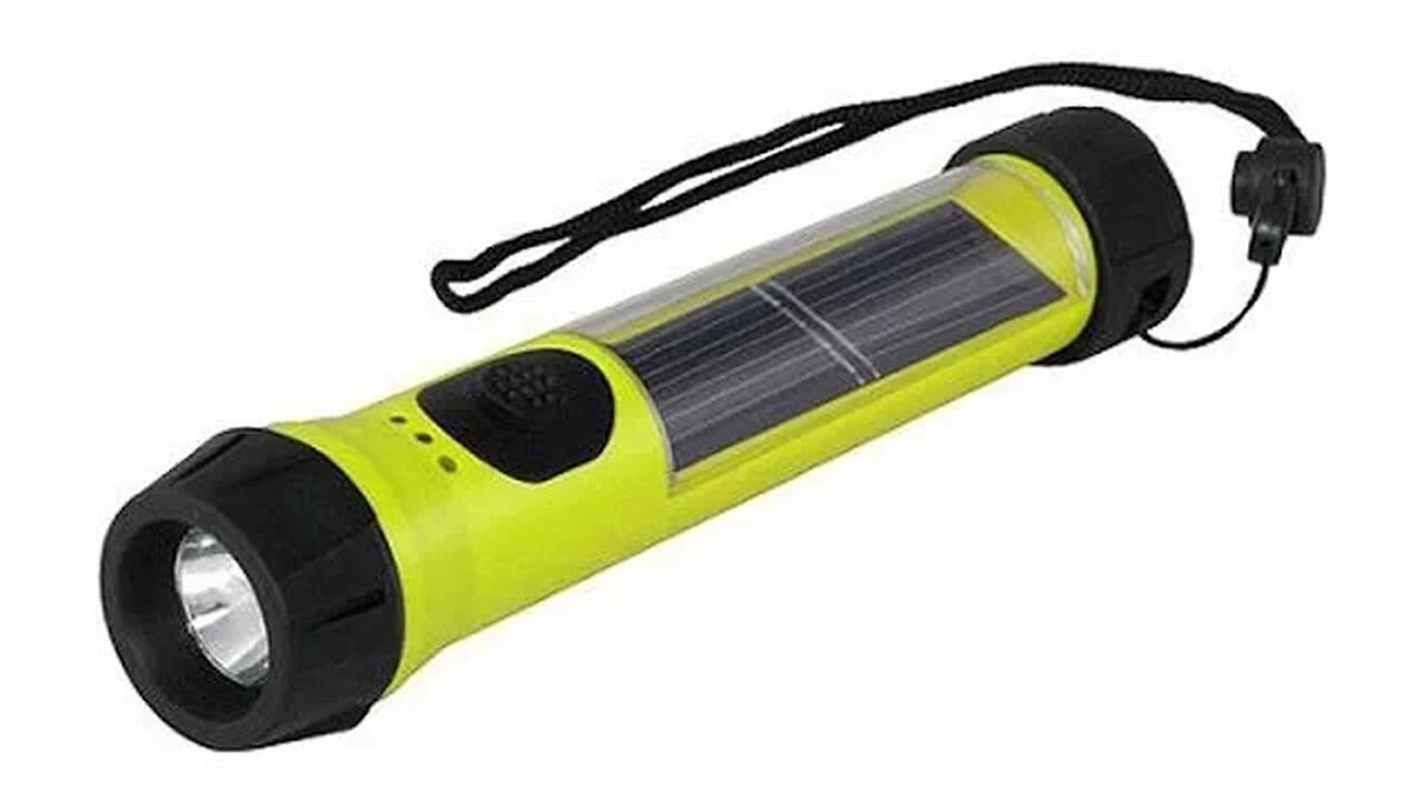 Hybrid Solar LED Flashlight I Bought & We Use Heavily