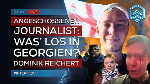 🟥 GEORGIEN: Angeschossener Journalist DOMINIK REICHERT berichtet von den PROTESTEN | #INTERVIEW