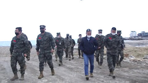 3/3 Marines conduct site survey with 1st ROKMARDIV B Roll