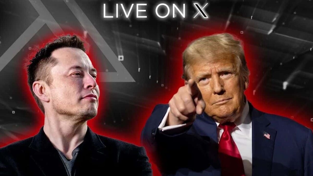 Elon Musk And Donald Trump Interview On X