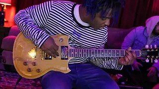 Making a juicewrld guitar beat with live guitar - beachboyy