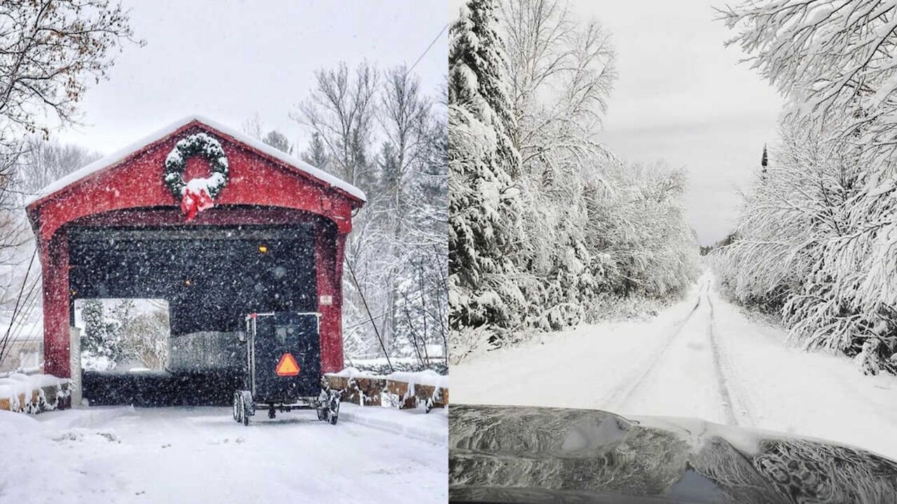 8 Winter Drives In Ontario That Will Bring You Stunning Snowy Views From Your Car