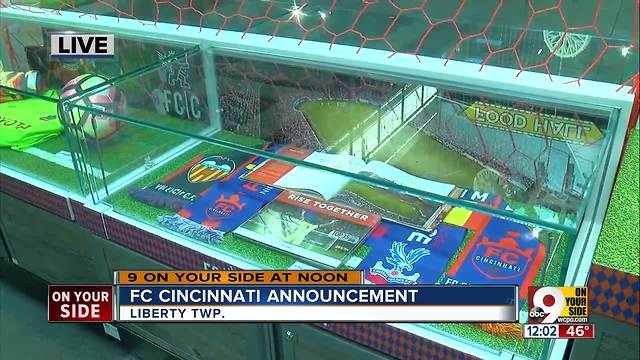 FC Cincinnati announces partnerships with Liberty Center, Mercy Health