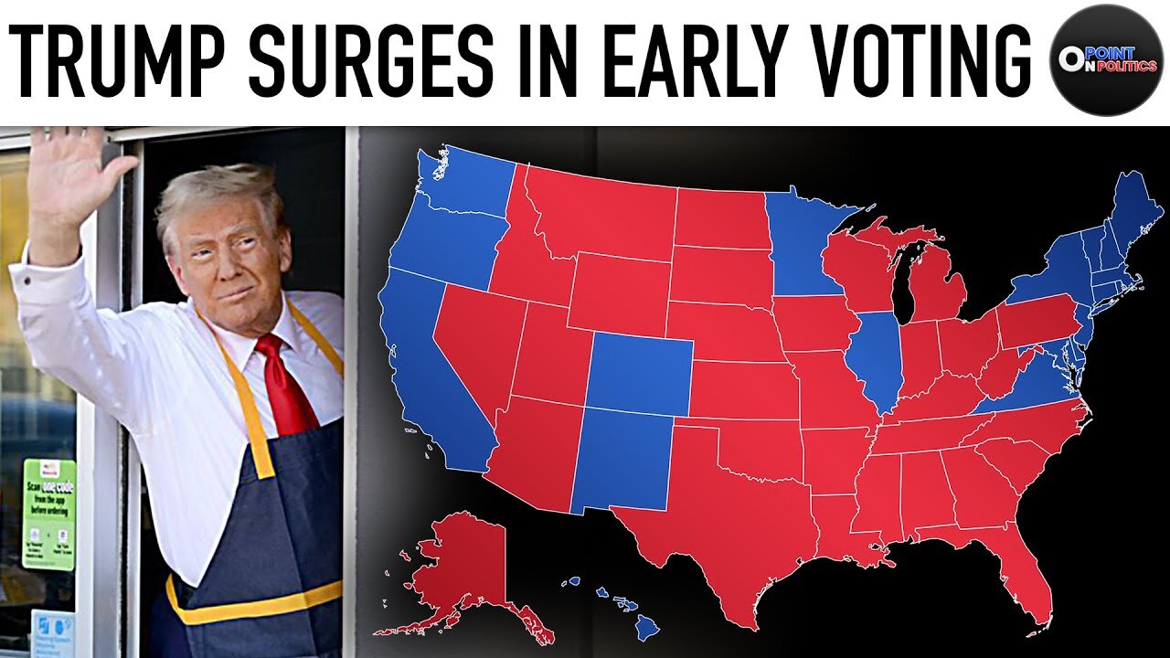 Donald Trump Surges in Early Voting as Democrats Struggle Ahead of 2024 Election!