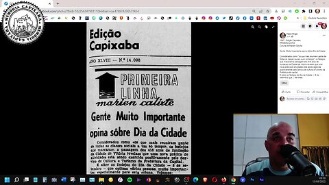 Vitória 416 anos (Texto de Marien Calixte - 1967)