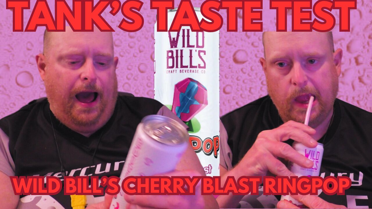 Tank's Taste Test Wild Bill's Berry Blast Ring Pop Soda