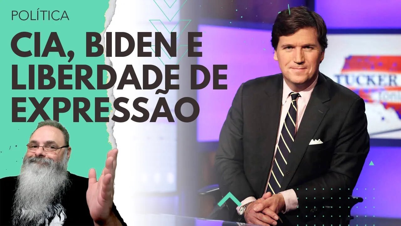 TUCKER CARLSON fala sobre ELEIÇÃO BRASILEIRA fala em INTERFERÊNCIA de BIDEN e falta de LIBERDADE