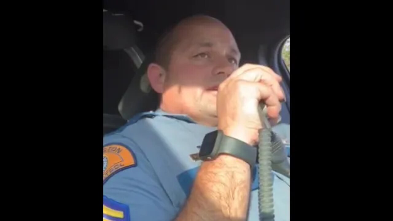 Sgt. Richard Thompson says goodbye, forced out due to vaccine mandates