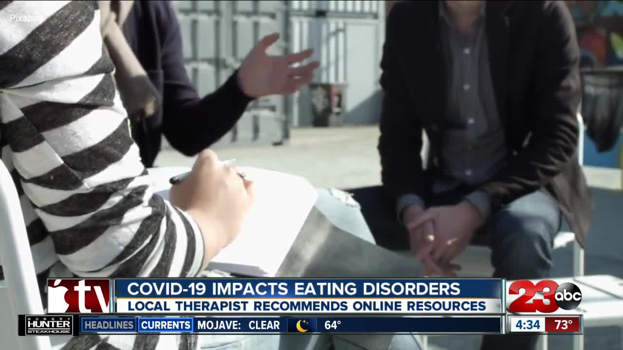 Local therapist offers advice for those struggling with eating disorders during pandemic