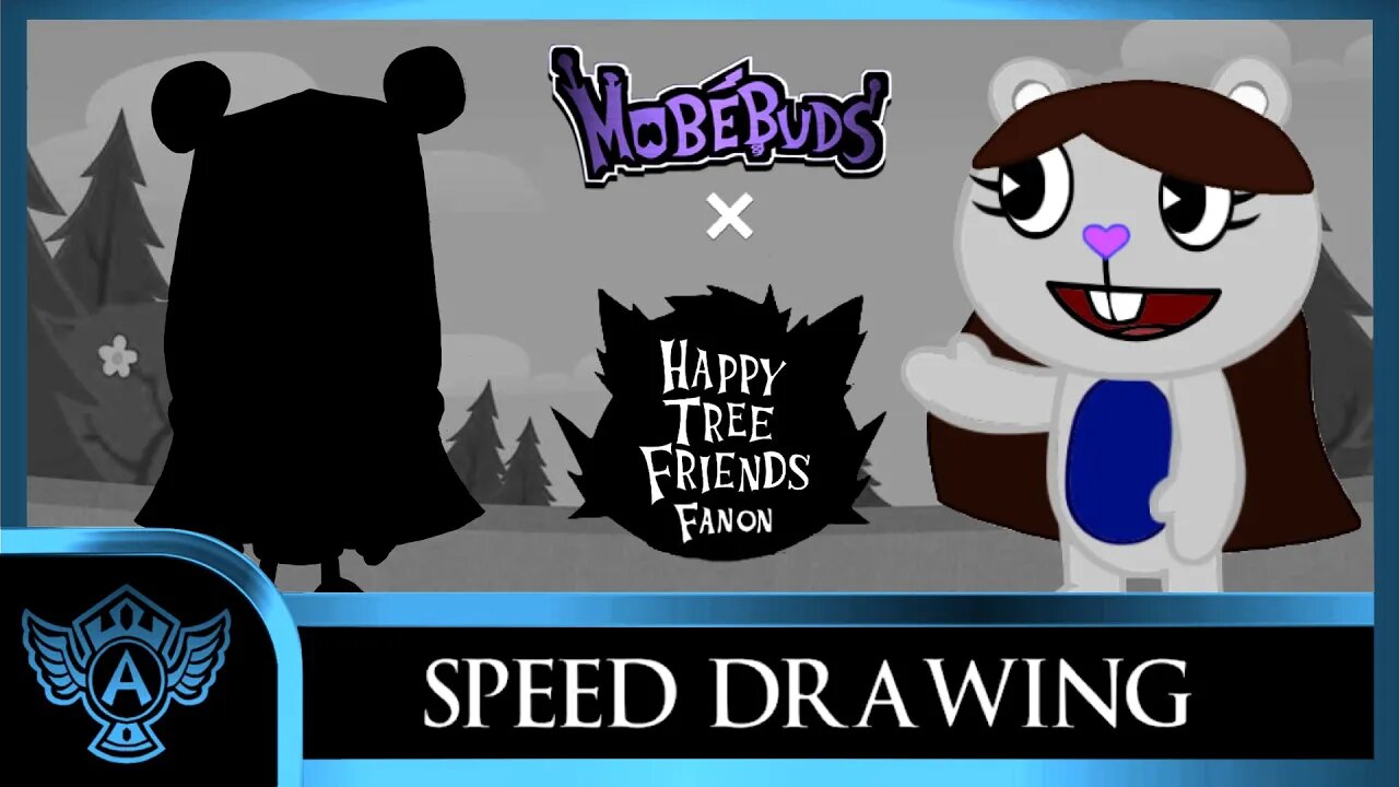 Speed Drawing: Happy Tree Friends Fanon - Reysita | Mobebuds Style