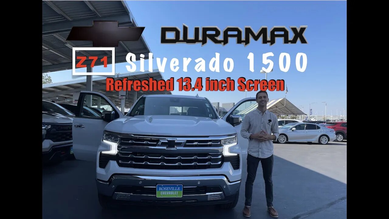 Refreshed 2022 Chevrolet Silverado Z71 Duramax LTZ 1500