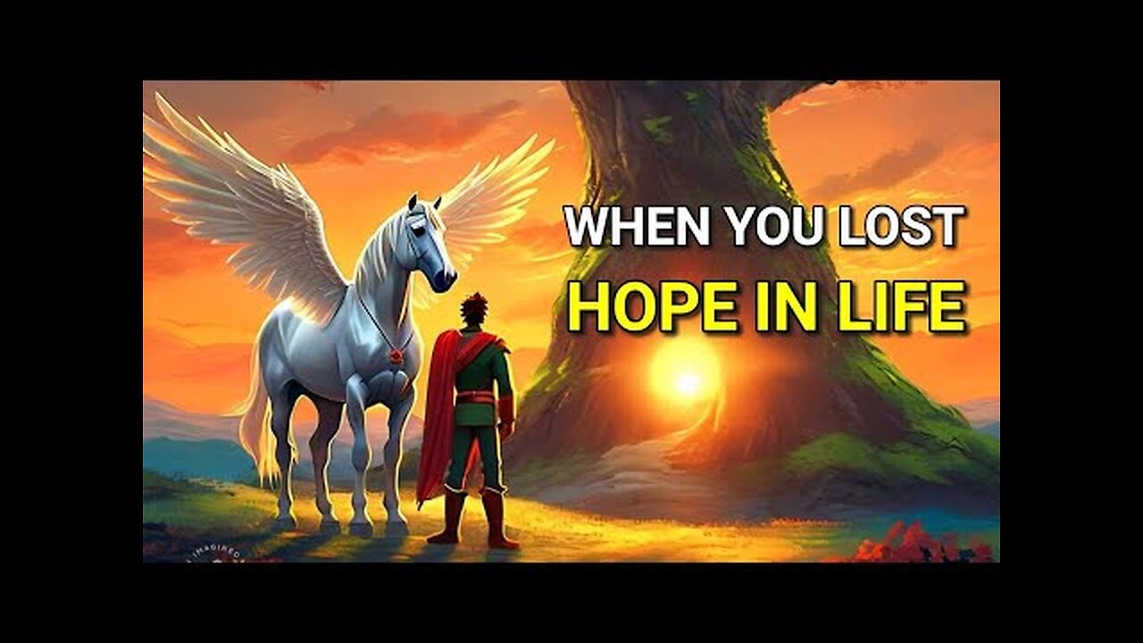 When you lost hope in life