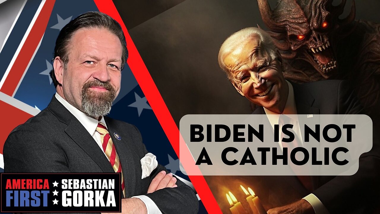 Biden is not a Catholic. Father Frank Pavone with Sebastian Gorka on AMERICA First