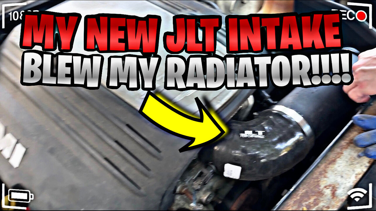 This Happened After Installing Jlt Performance Intake - Pov Drive Reaction!