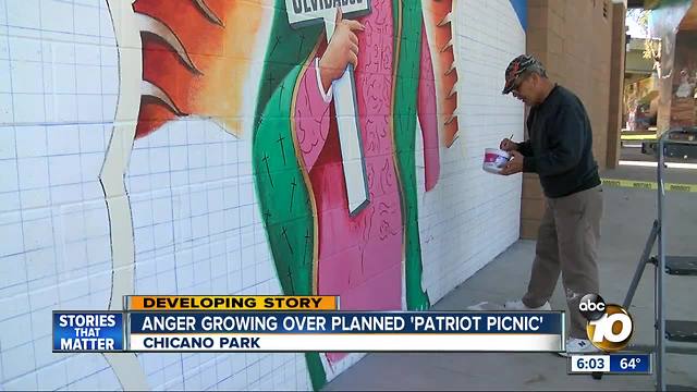 Anger growing over planned 'patriot picnic'