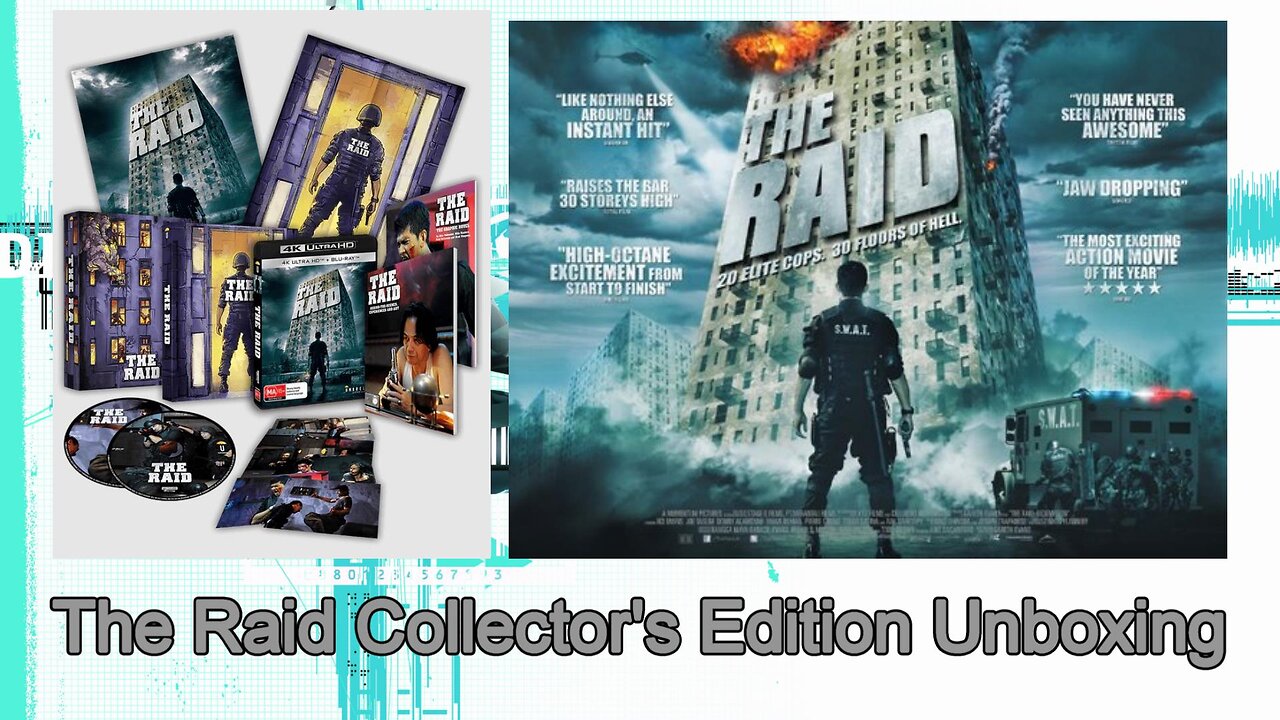 The Raid Collector's Edition Unboxing