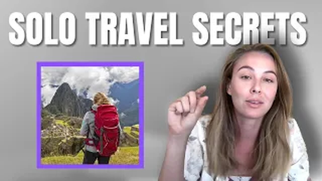 what you never do when traveling alone as a woman