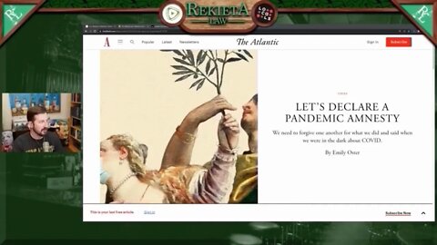 “Let’s Declare A Pandemic Amnesty” …