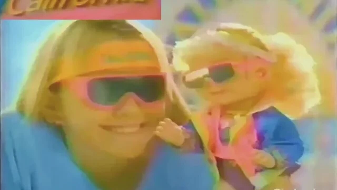 Crazy 90's Toy Commercial "California Roller Babies Doll" (1993) (Rollerblading Doll)