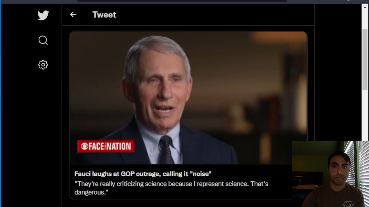 Fauci Conflates Science with Politics to Retain Power