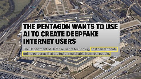 Pentagon Wants Deepfake AI Influencers