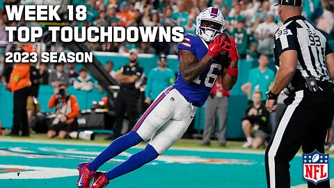 Top touchdowns Week 18