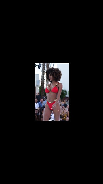 Runway BTS with Briana #shorts