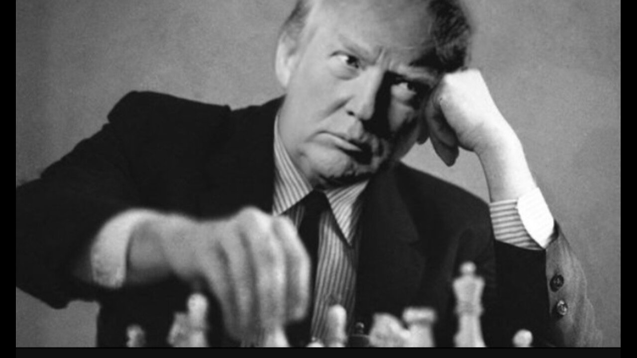 Trump is the master chess player