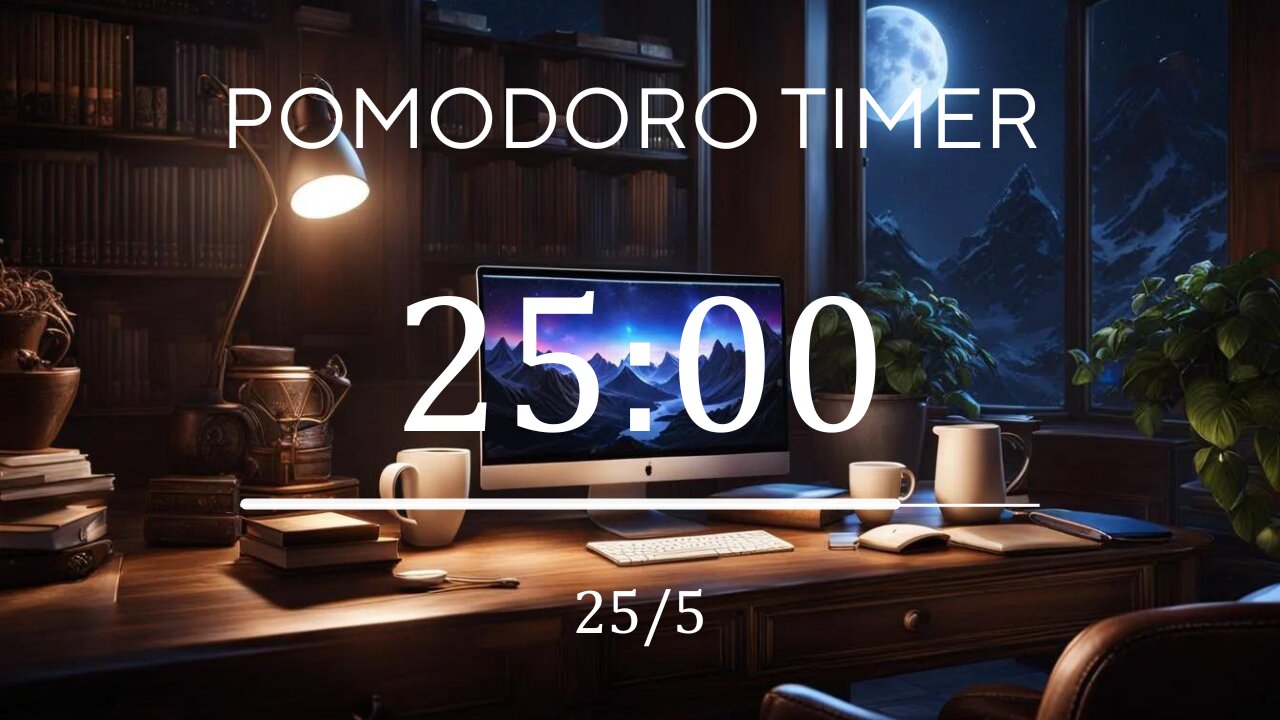 25/5 Pomodoro Technique✨ Jazz music + Frequency for Relaxing, Studying and Working ✨