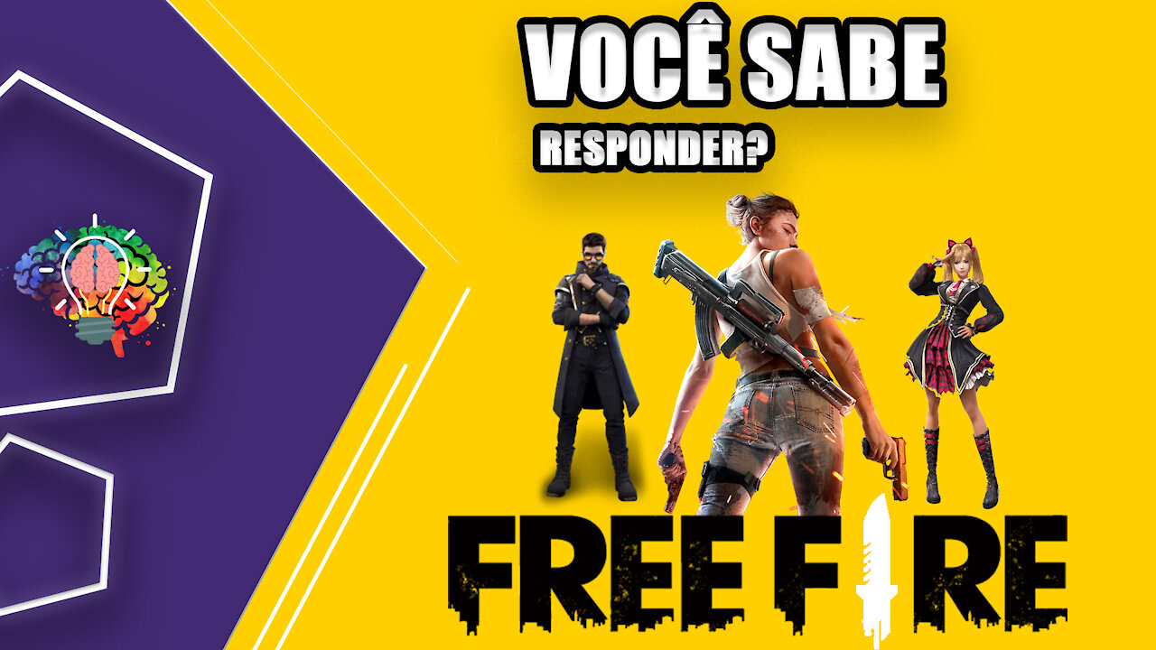 VOCÊ CONSEGUE ACERTAR ESSAS PERGUNTAS SOBRE FREE FIRE? VOCÊ CONHECE FREE FIRE? QUIZ FREE FIRE