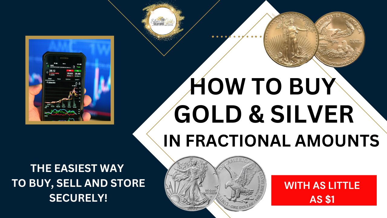 How To Buy Gold And Silver in Fractional Amounts With As Little As One Dollar