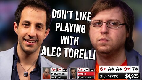 Why Don't People Like Playing With Alec Torelli? | Hand of the Day presented by BetRivers