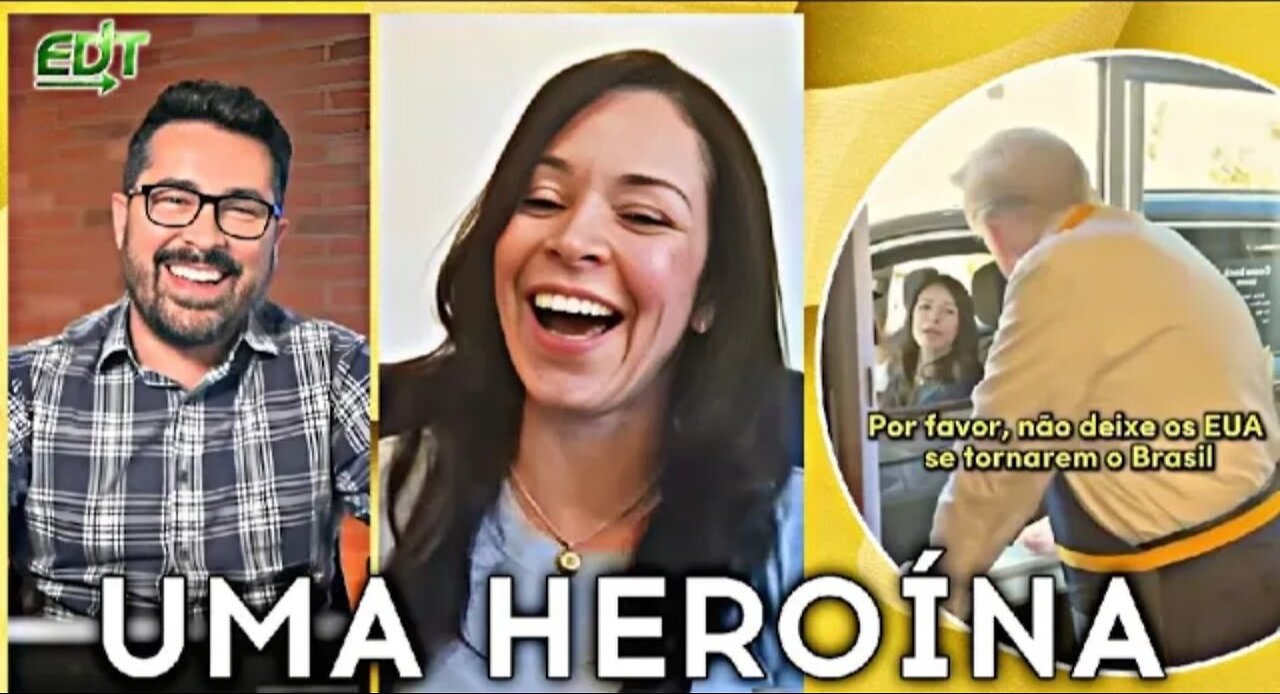 ENTREVISTA COM A BRASILEIRA QUE FALOU COM TRUMP