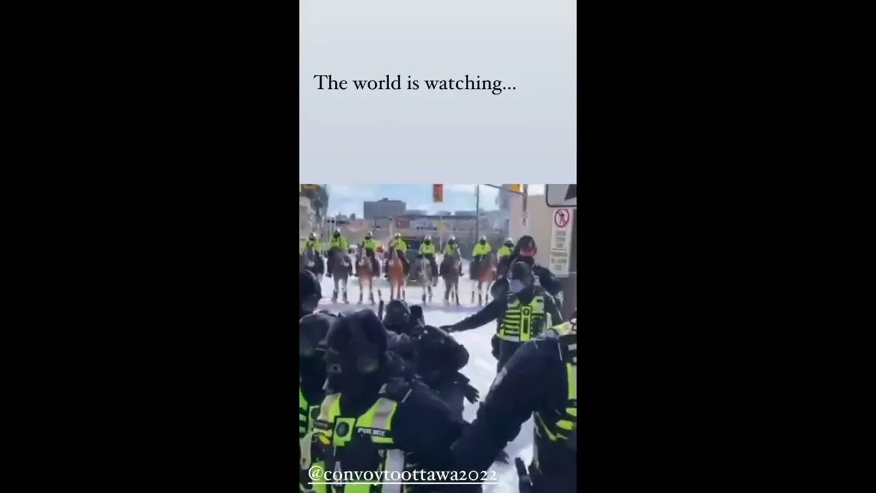 THE WORLD IS WATCHING OTTAWA