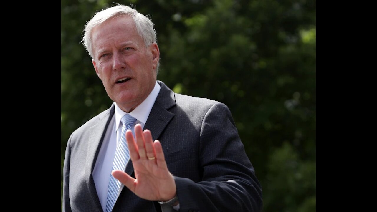 Meadows Sues Pelosi, Members of House Jan. 6 Committee