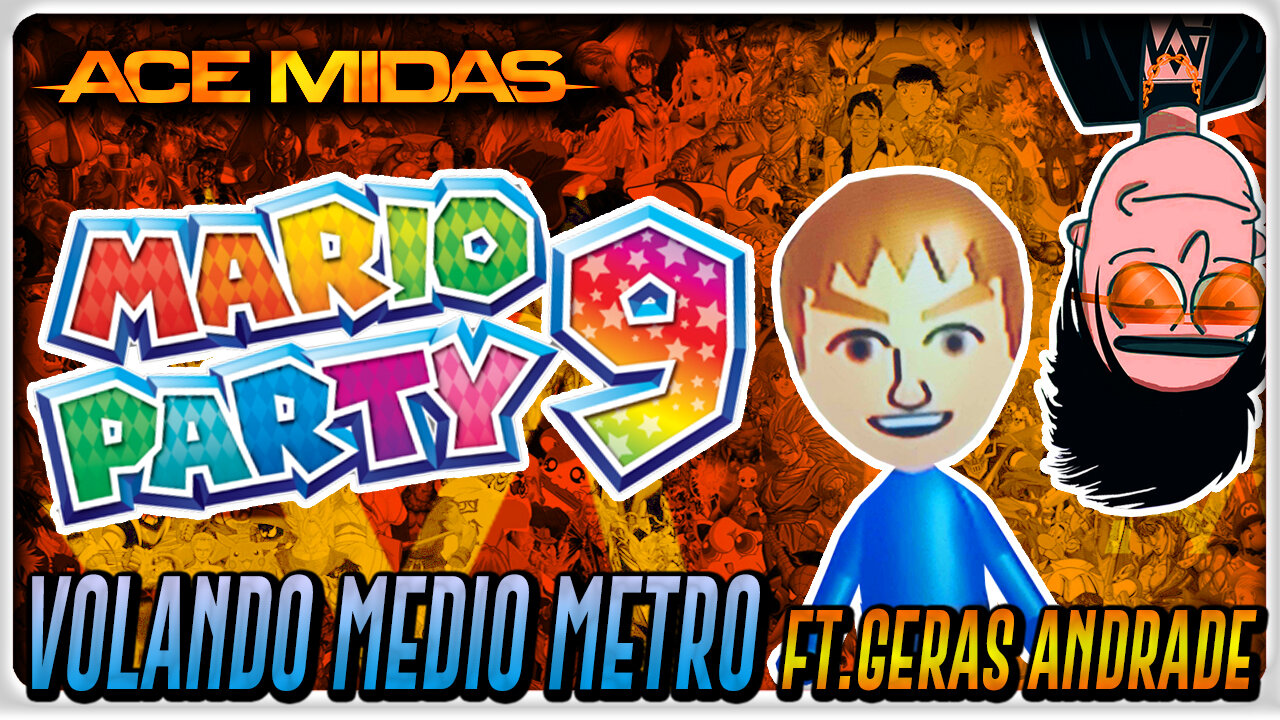 Volando Medio Metro ft. @gerasandrade / MARIO PARTY 9 // Ep.28 /// Ace Midas