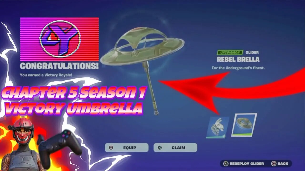 Ch.5 Season 1 Victory Umbrella!#fortnite #fortnitebattleroyale #epicgames #fortnitechallenges