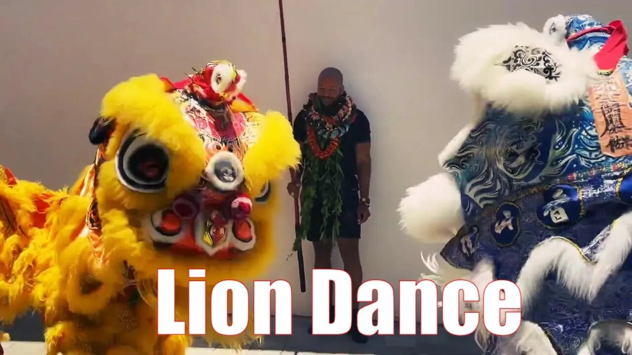 The Lion Dance for my 40th!