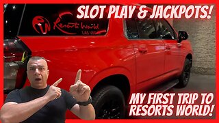 💥Resorts World Las Vegas = High Stakes Slot Play Jackpots💥