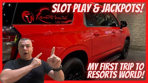 💥Resorts World Las Vegas = High Stakes Slot Play Jackpots💥