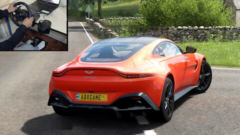 VANTAGE - Forza Horizon 4 | Logitech G923 GamePlay