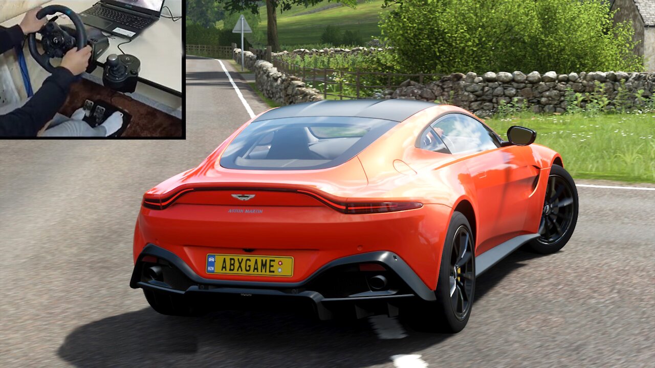 VANTAGE - Forza Horizon 4 | Logitech G923 GamePlay