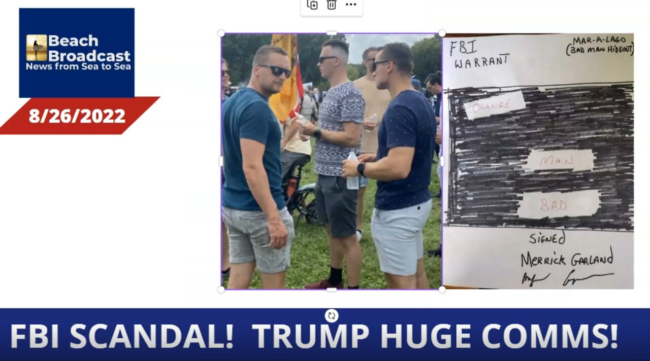 8/26/2022 - FBI Scandal! Trump Huge Comms!!!