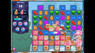 Candy Crush Level 1877 Talkthrough, 24 Moves 0 Boosters