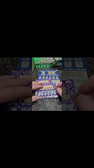 Big Winning $2 Lottery Ticket Scratch Off! #lottery