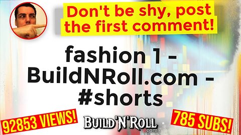 fashion 1 - BuildNRoll.com - #shorts