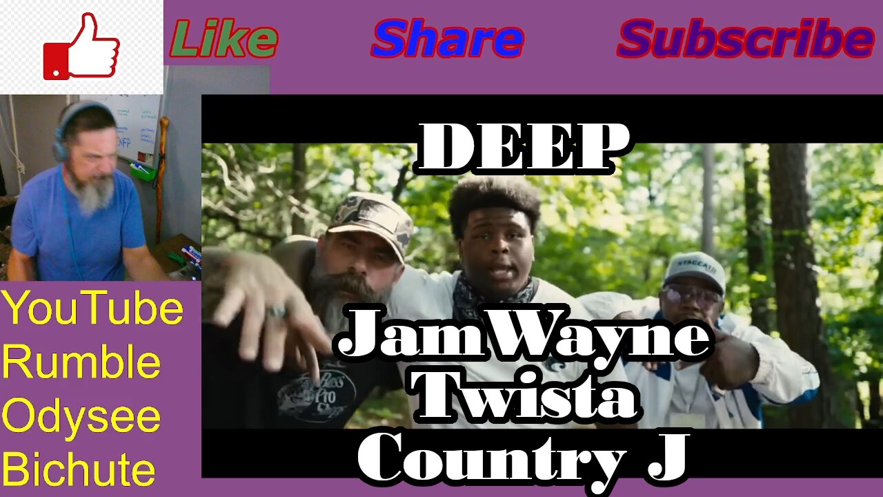 Pitt Reacts to DEEP By JamWayne Ft Twista & Country Jay