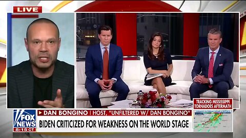 BONGINO, Biden is committing national suicide on world stage, !!!